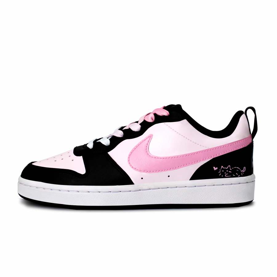 Nike Nike Court Borough Breathable Low top Kids' Skateboarding Shoes Teenagers