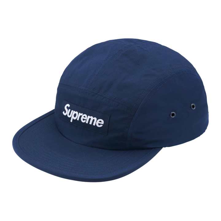 Supreme Supreme Wax Cotton Blend Baseball Caps Unisex Blue