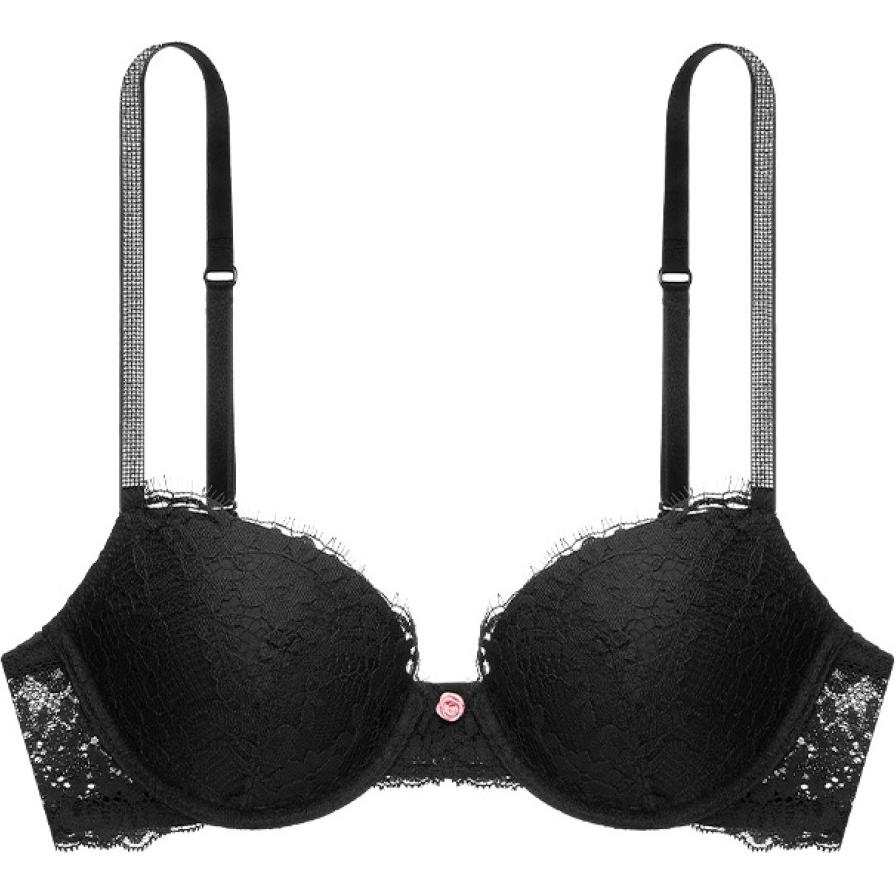 Victoria's Secret 24 Big Show Collection DREAM ANGELS Bra Women's Black