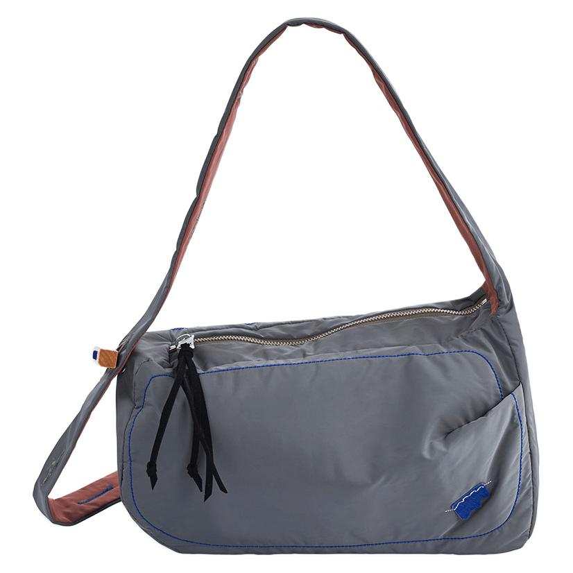ADER ERROR Polyester Tote Bag, Shopping Bag, Portable Crossbody Bag, Shoulder Bag Unisex Gray