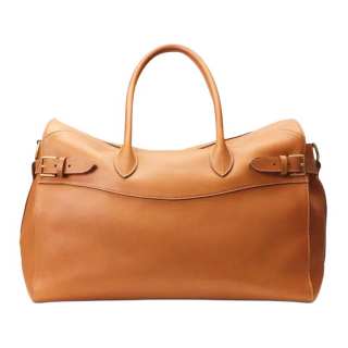 Ralph Lauren Calfskin Travel Bag Men's Taupe