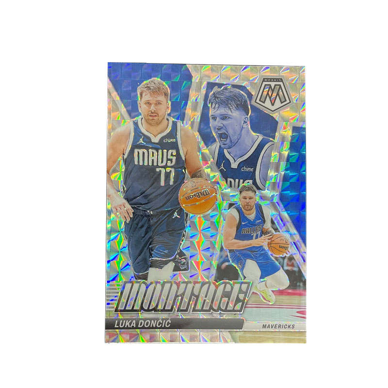 PANINI 2023 24 Mavericks, Doncic Montace Teka, Mosaics, Refringence Player Card, Card Product Access Sports Cards 1 Pc
