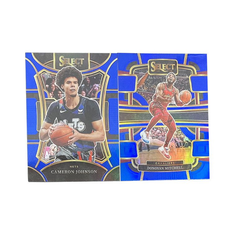 PANINI PANINI 2023 24 SELECT Cameron, Johnson+Mitchell, Blue Fold, Special Cards, Player Cards, Card Collection Pass
