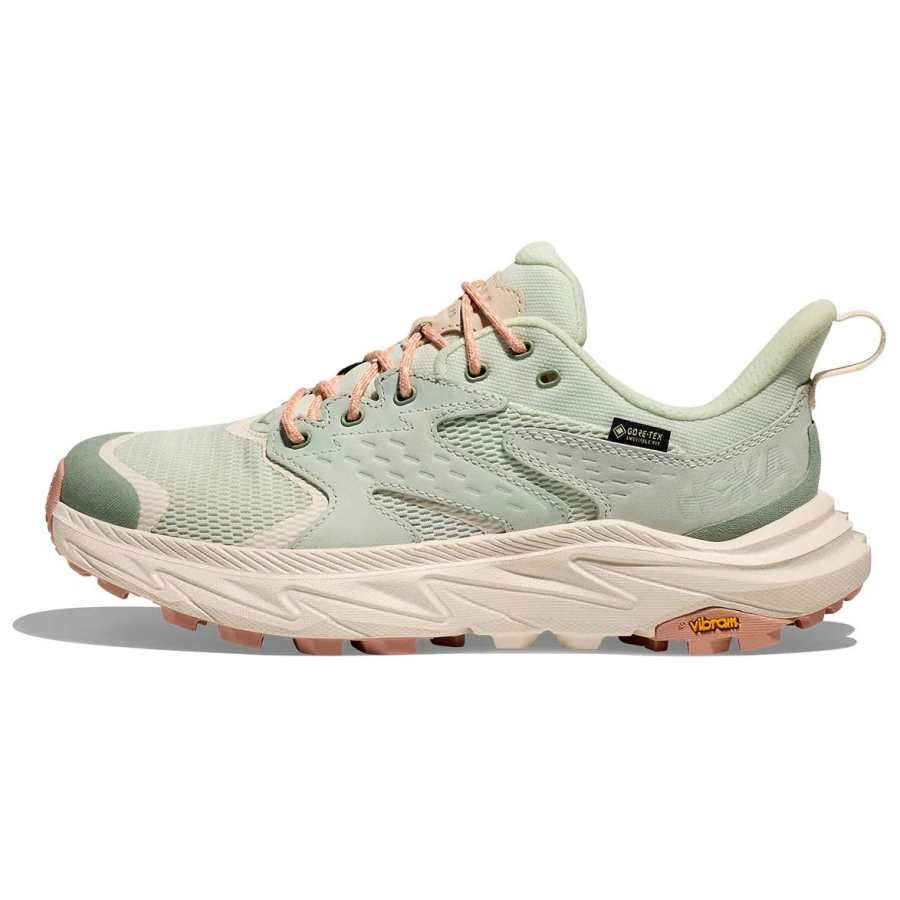 HOKA ONE ONE Anacapa 2 Low top Casual Shoes Unisex Gray Green