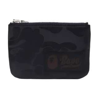 A BATHING APE Bape Nylon Wallet Regular Men's Blue/Black/White