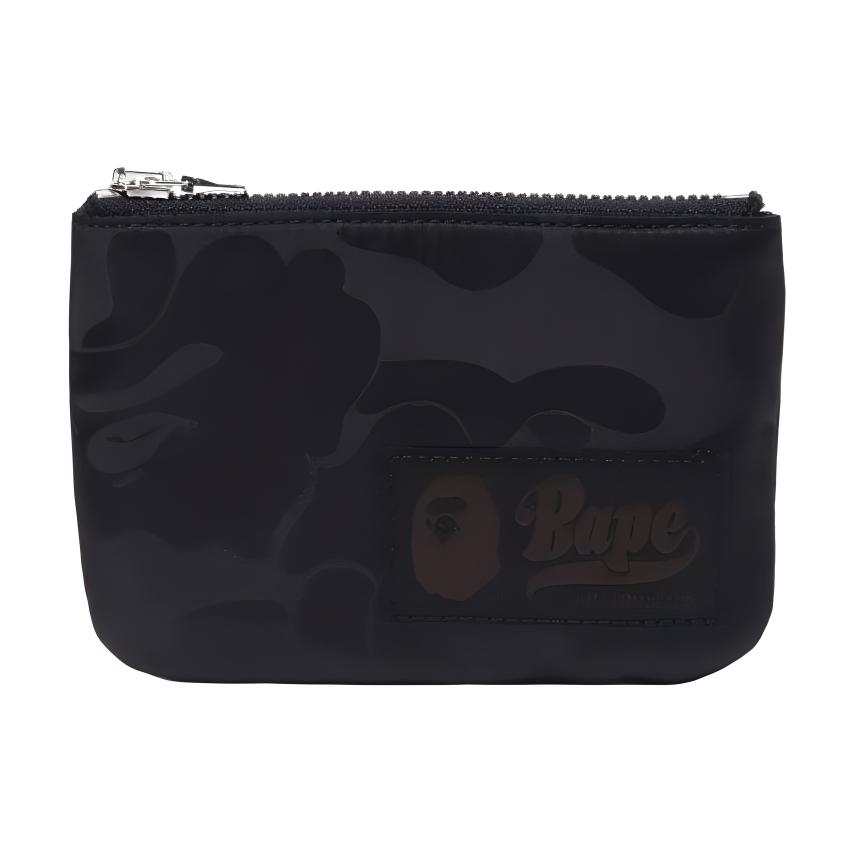A BATHING APE A BATHING APE Bape Nylon Wallet Regular Men's Blue/Black/White