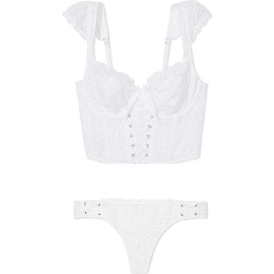 Victoria's Secret Underwear Set Women's White