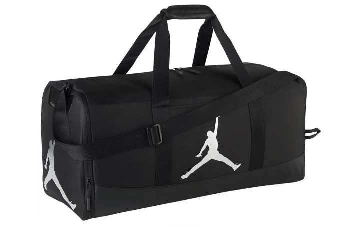 Jordan Jordan Polyester Handbag, Luggage Bag, Gym Bag Large Unisex Black