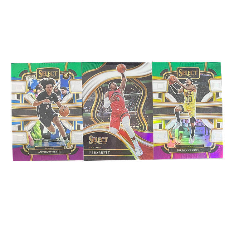 PANINI Anthony+ Barrett+Clarkson 2023 24 SELECT Tricolor Folded Player Card, Card Access Pass Sports Cards 3 Pcs