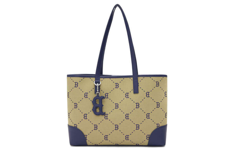 MLB MLB Polyester With Cotton Tote Bag, Handbag, Shoulder Bag, Backpack Regular Unisex Khaki