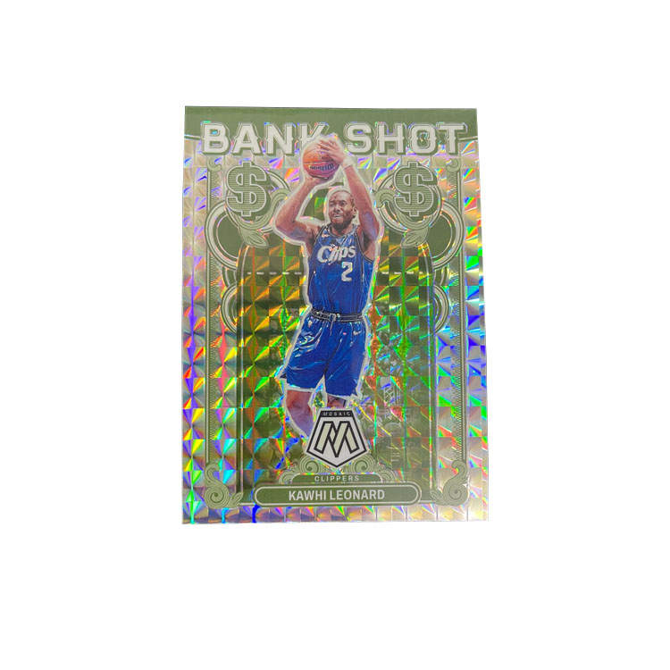 PANINI 2023 24 Kawhi Leonard Kawaii Bank Shot Special Card, Mosaic Player Card, Card Access Pass Sports Cards 1 Pc
