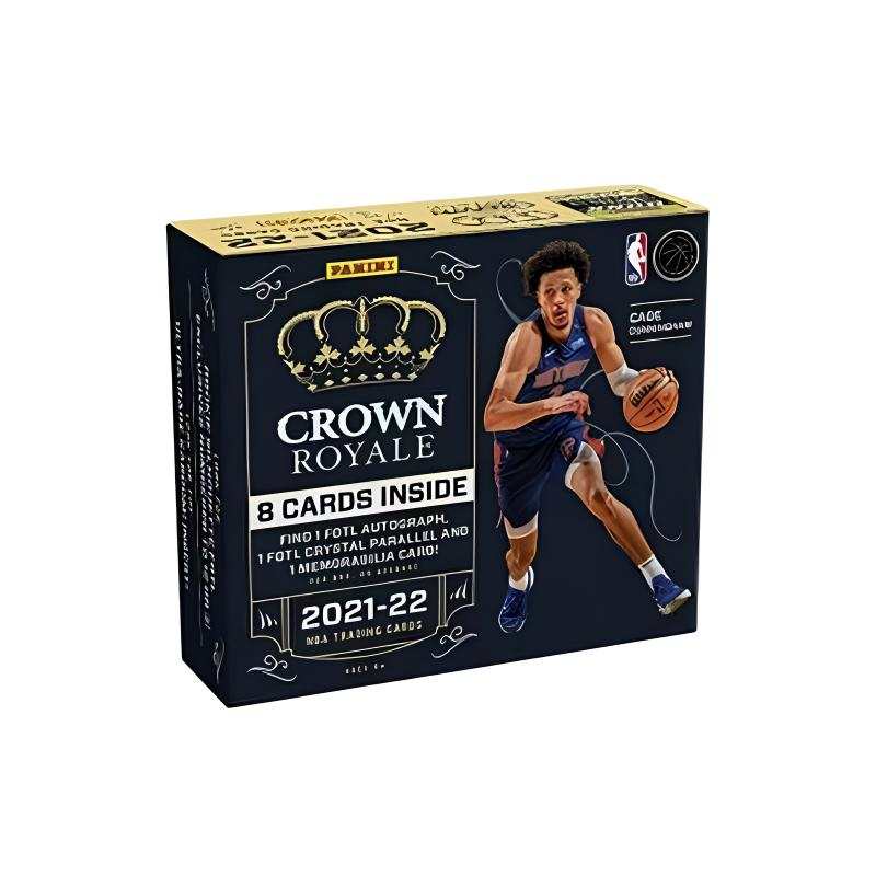 PANINI 2021 22 Basketball NBA Player Cards Crown Royale Crown Hobby Basketball Sports Cards 1 Box