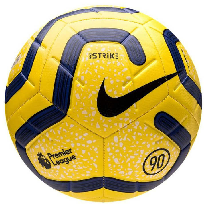 Nike Nike Size 5 Soccer Ball Pu Machine Stitched Soccer Ball Unisex Yellow, Premier League
