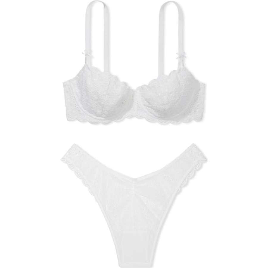Victoria's Secret Underwear Set Women's White