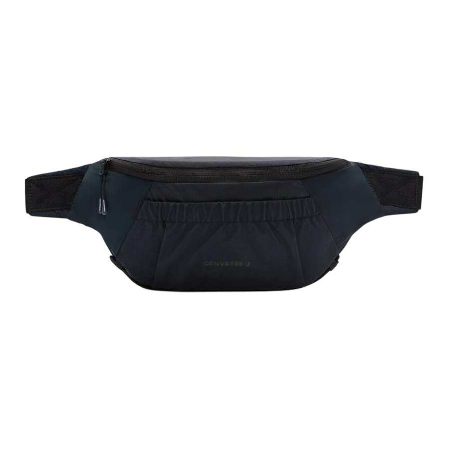 Converse Nylon One Shoulder Crossbody Fanny Pack Regular Unisex Black