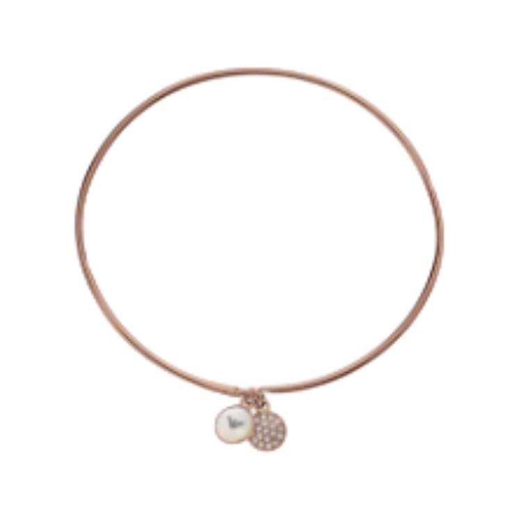 EMPORIO ARMANI Stainless Steel Bracelets Women's Rose Gold