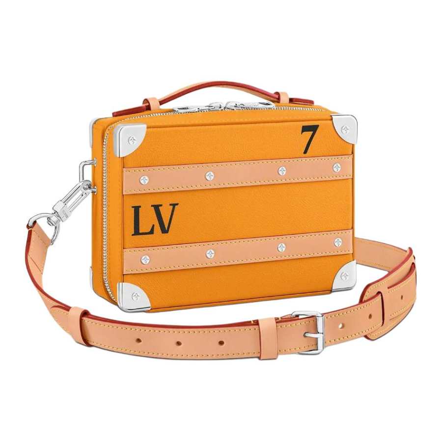 LOUIS VUITTON LOUIS VUITTON Handle Soft Trunk Saffron Yellow