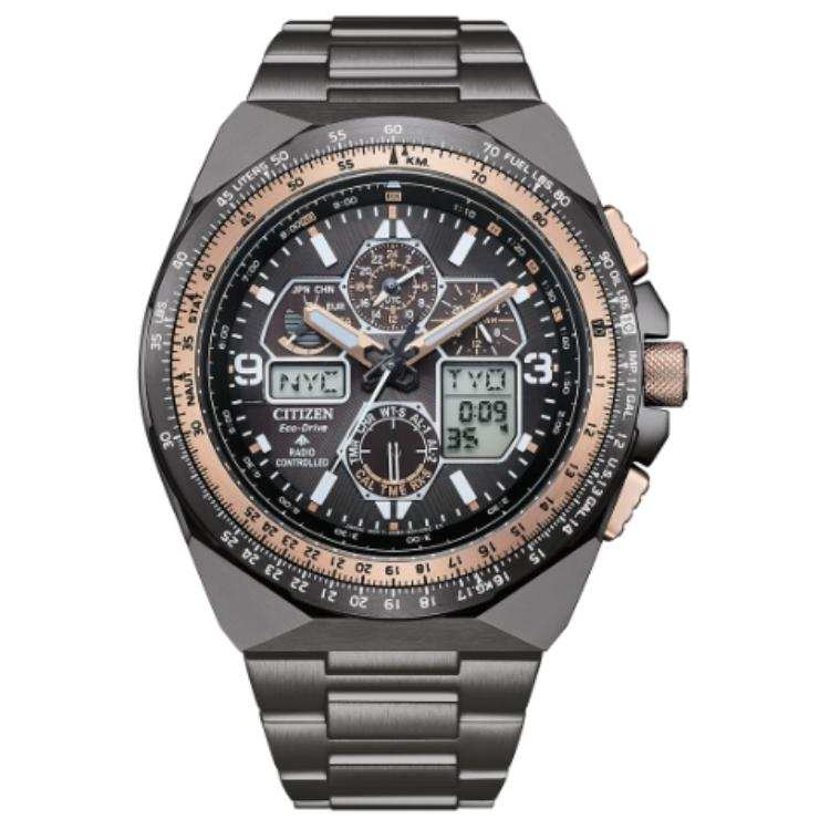 CITIZEN PROMASTER Blue Angels 4th Generation 200m Waterproof Radio controlled Quartz Movement Stainless Steel Strap