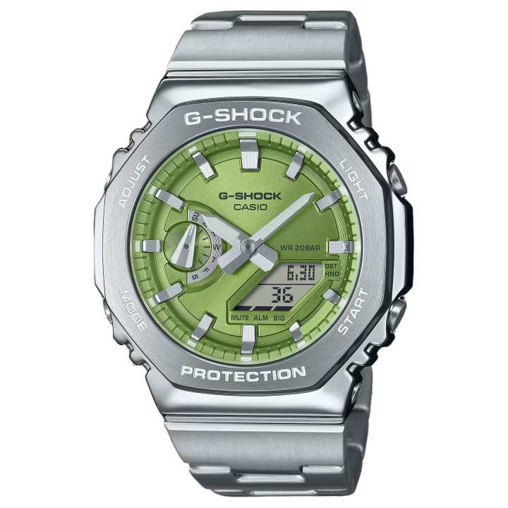 CASIO CASIO Unisex G-STEEL Series Green Watch GM-2110D-3A