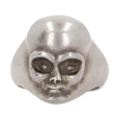 Ann Demeulemeester Logo Engraved Ring