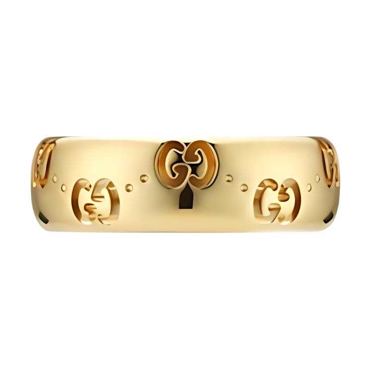 GUCCI Gucci Icon 18k Gg thin ring