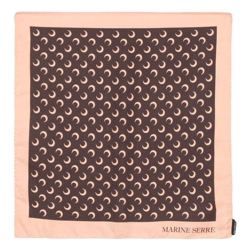 Marine Serre Crescent Moon print Midi Skirt