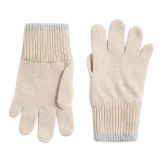 Brunello Cucinelli Cashmere Knit Gloves Kids' Beige