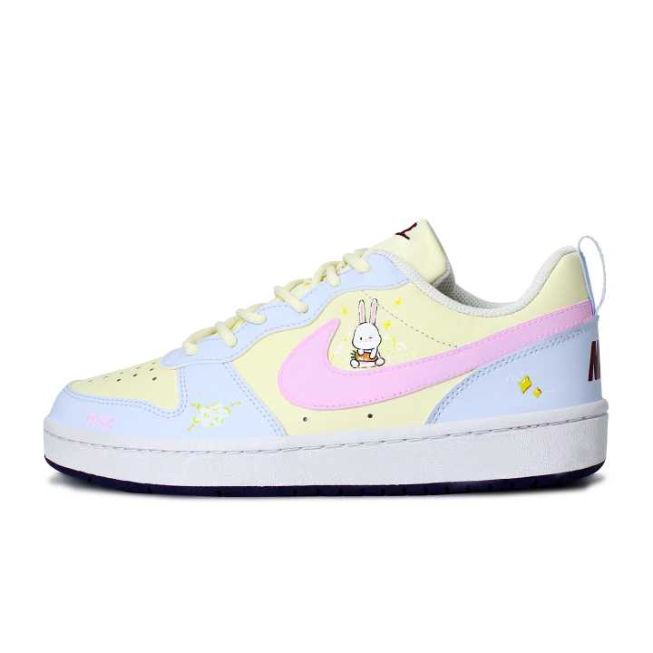 Nike Nike Court Borough Hungry Rabbit Leather Abrasion Resistant Breathable Abrasion Resistant Breathable Low top