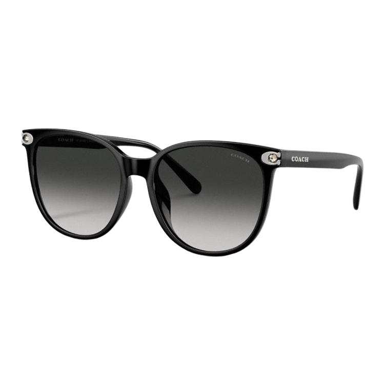 COACH COACH Round Sunglasses Women's Black