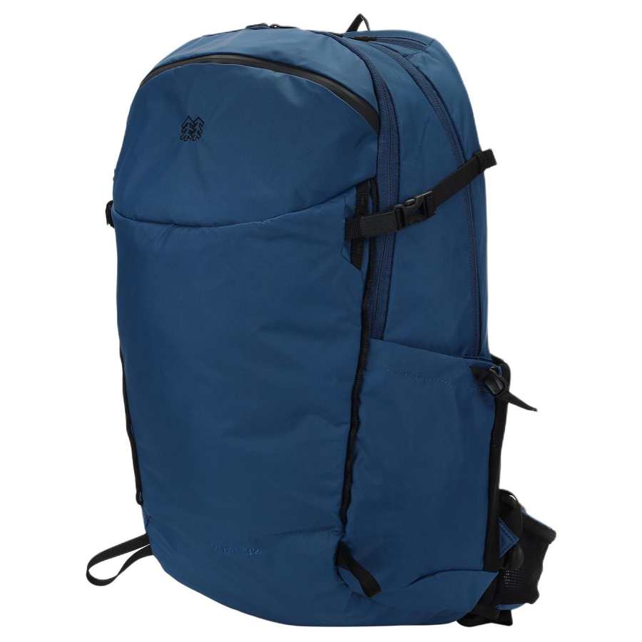 KOLON SPORT Nylon Backpack Unisex Blue
