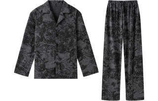 Gongdie Pajama Set Men's Dark Gray
