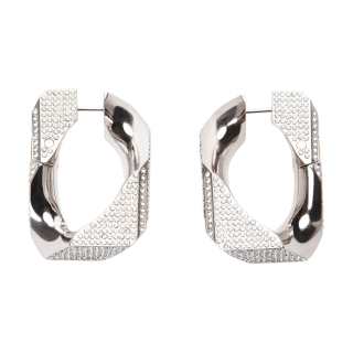 Alexander Wang Aluminum Earrings Women's Silver