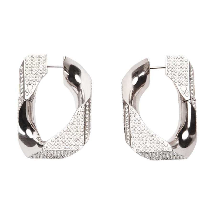 Alexander Wang Aluminum Earrings Women's Silver