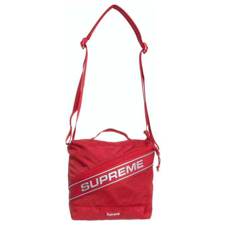 Supreme Supreme Waterproof Nylon Crossbody Bag, Shoulder Bag Regular Unisex Red