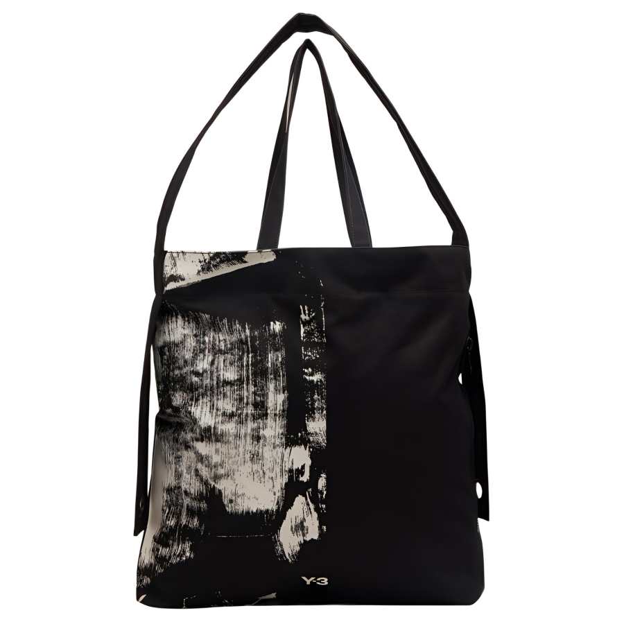 Y-3 【Zoomed ImageryBest of: PromotionsPrevious Season】logo-print recycled polyester tote bag