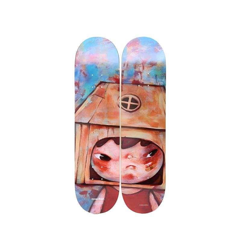 POP MART POP MART Hirono Paper House Skateboard Trend Based Products
