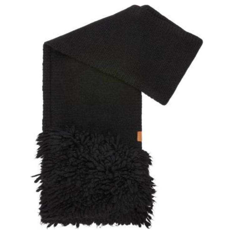 LOEWE Loewe logo-patch scarf