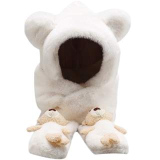 Warrior Faux Rabbit Fur Hoods & Plush Hats Women's