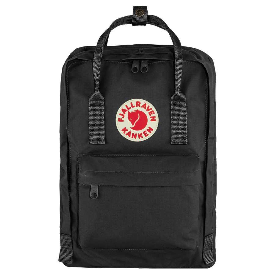 Fjallraven Kanken Vinylon F Fabric Backpack Laptop Bag Regular Unisex Black