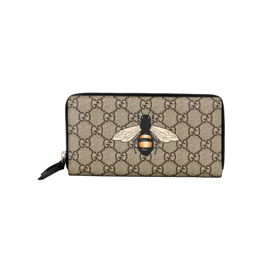 GUCCI GUCCI Canvas Wallet Men's Ebony/Black