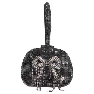 Self-portrait Rhinestone Top Handle Clutch Bag
