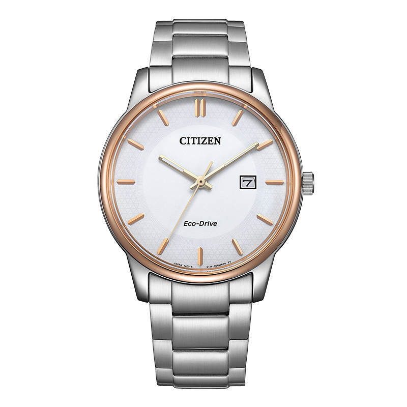 CITIZEN CITIZEN Light Powered Quartz Movement Men's Watches White Dial