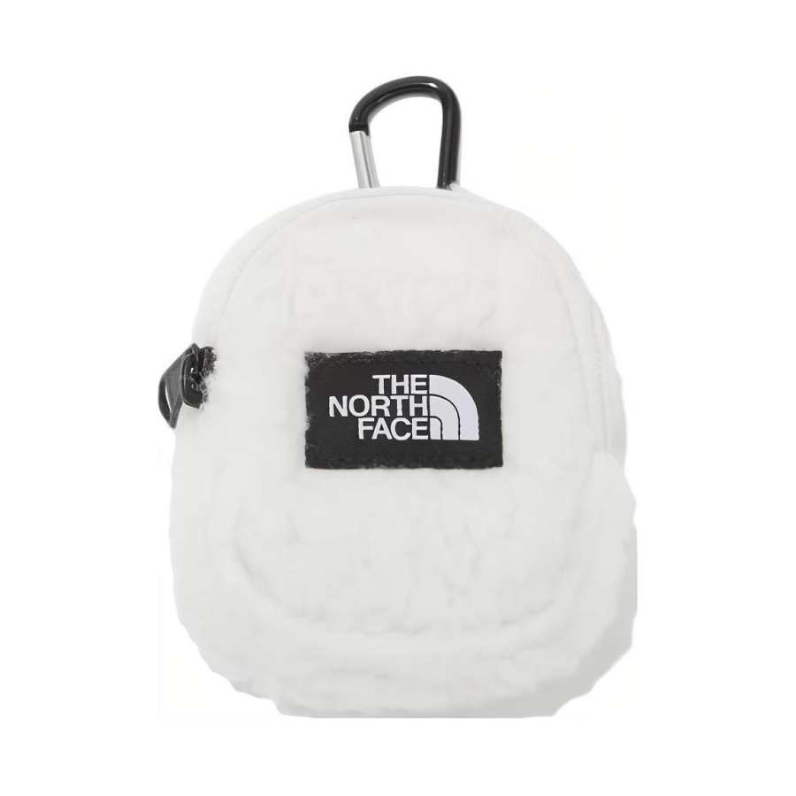 THE NORTH FACE Wool Charm Earphone Case Regular Unisex White