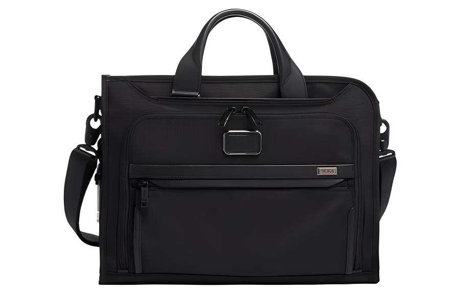 TUMI Alpha 3 Business Casual Fabric Shoulder Bag, Crossbody Bag, Handbag, Briefcase Men's