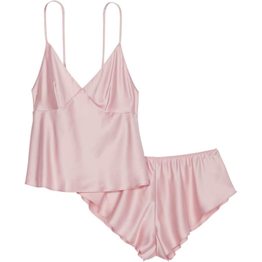 Victoria's Secret PINK SEXY KI Pajama Set Women's Pink
