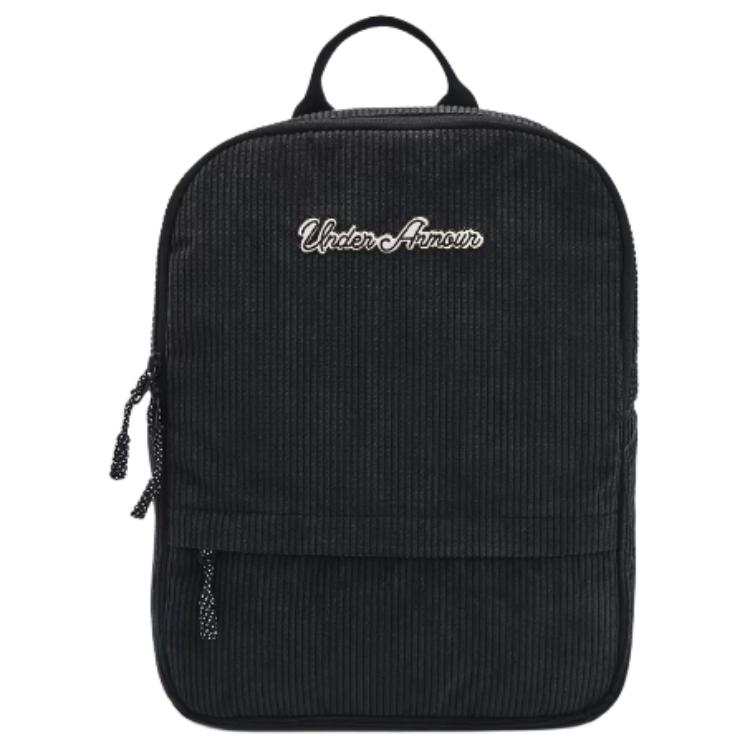 Under Armour Corduroy Backpack Small Women's Black