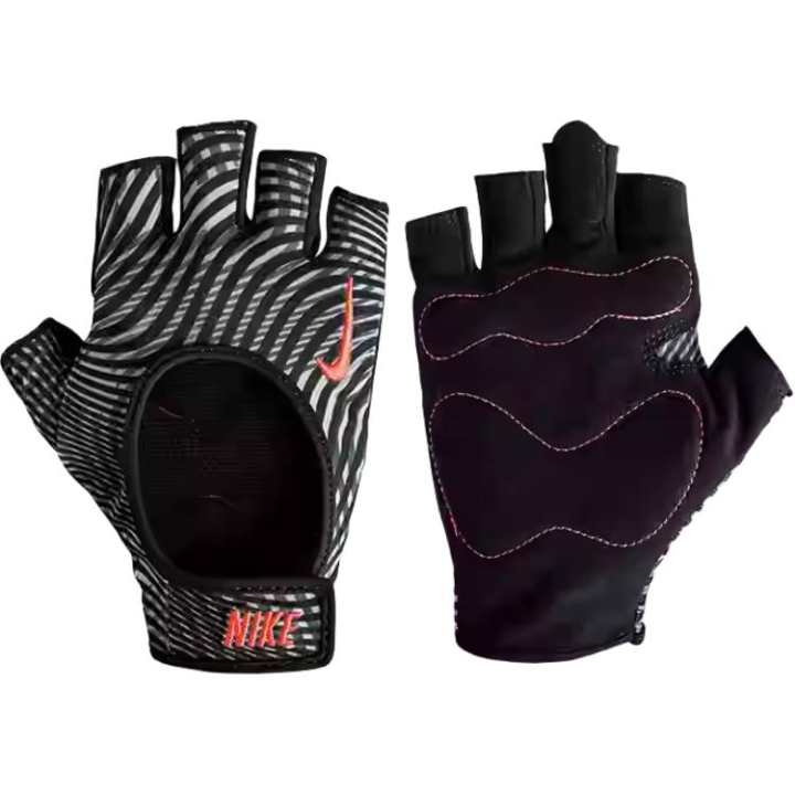 Nike Nike Weightlifting Belts & Gym Gloves Protective Black White Polyester Women's