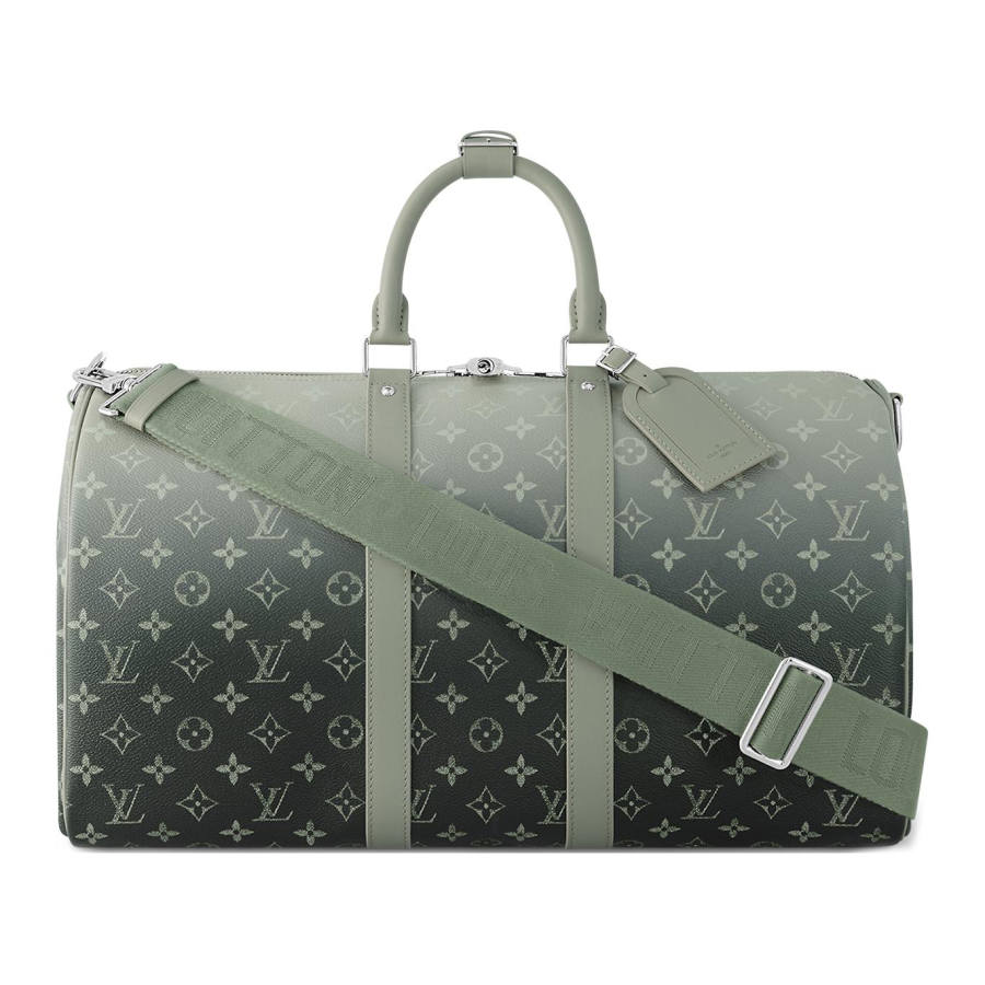 LOUIS VUITTON Keepall Coated Canvas Handbag, Shoulder Bag, Crossbody Bag, Travel Bag Men's