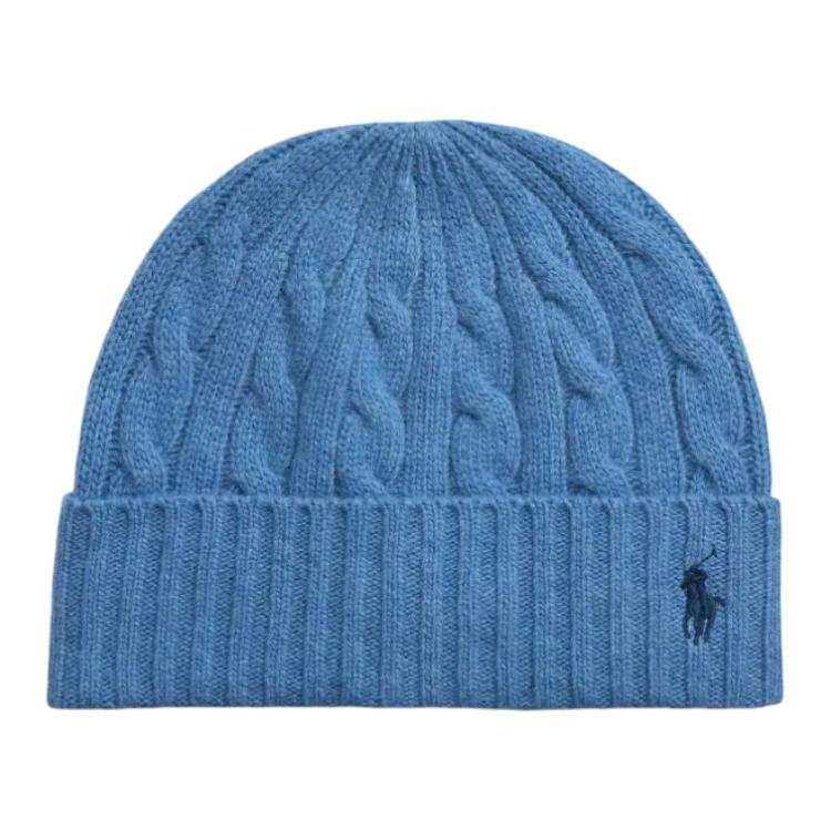 Polo Ralph Lauren Wool Nylon Beanies Men's Blue