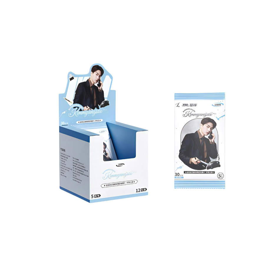 BUFFUN Kim Min Soo Limited Collectible Card Wilderness Breath Collectible Cards 1 Box 12 Pack